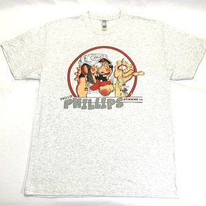 Phillip Phillips 2014 Summer Tour Fisherman L T-Shirt Large Mens American Idol